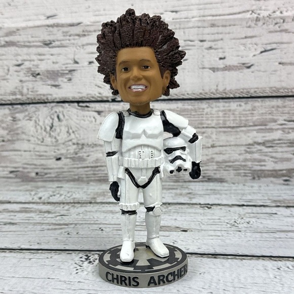 Other - Chris Archer Star Wars Stormtrooper Bobblehead Baseball Tampa Bay Rays